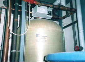 Установка подготовки воды для системы охлаждения