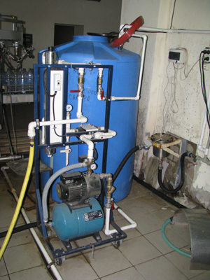 Станция водоподготовки для приготовления бутилированной воды