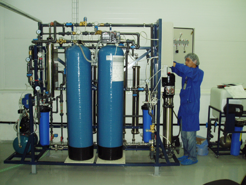 Блочно-модульная станция приготовления обессоленной воды